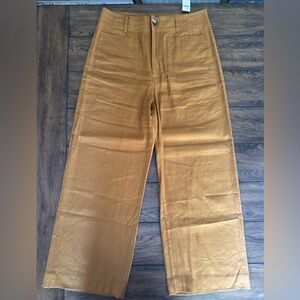 NWT Maeve Wide Leg Crop